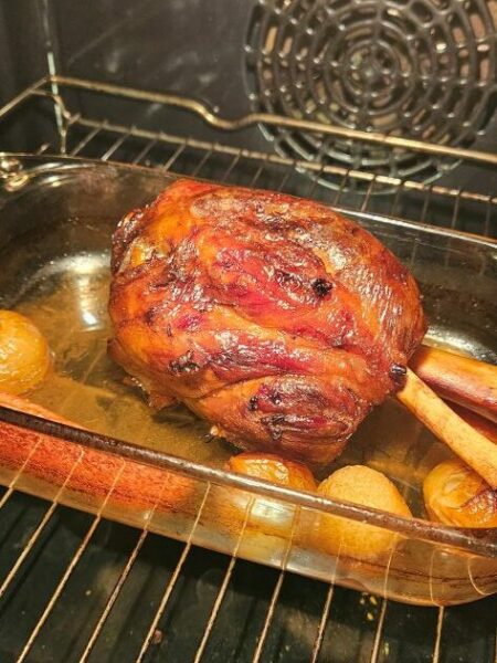 jarret de porc au cidre