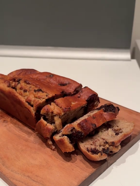 cake banane chocolat