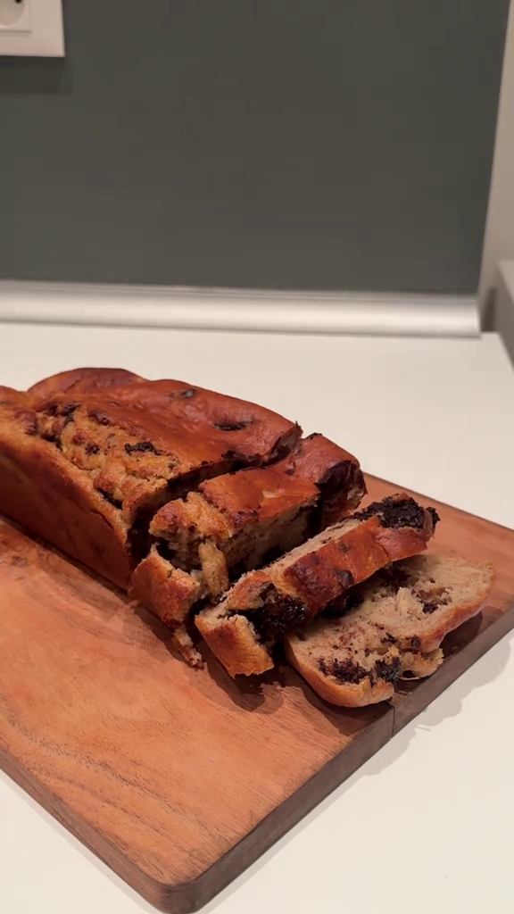 cake banane chocolat