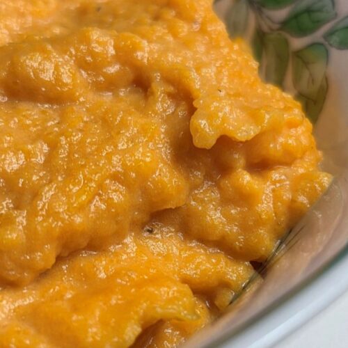 puree de patates douces