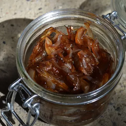 Confit d’oignons maison