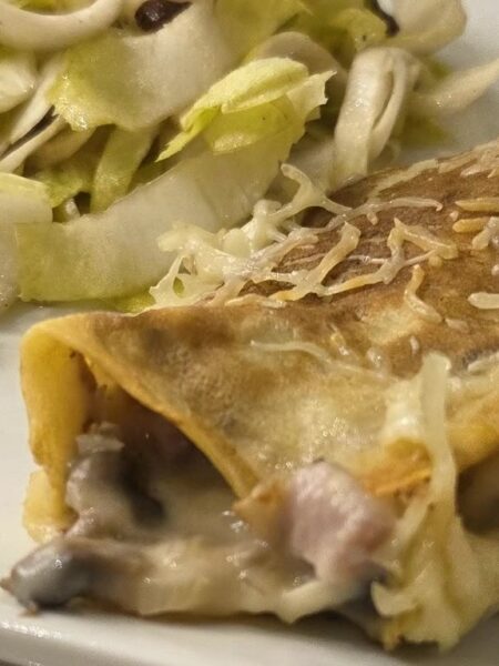 crepes jambon champignons