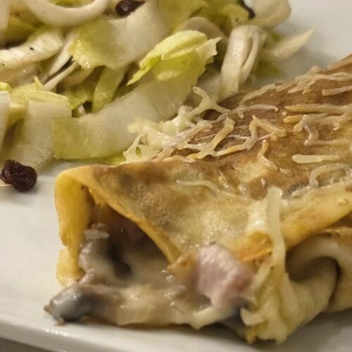 crepes jambon champignons