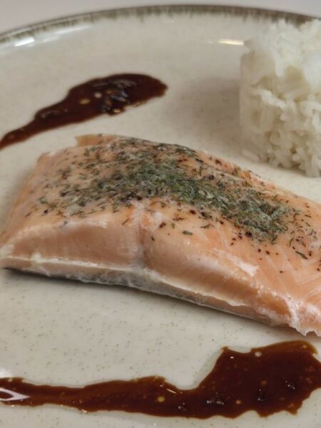 saumon sauce teriaky