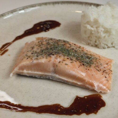 saumon sauce teriaky